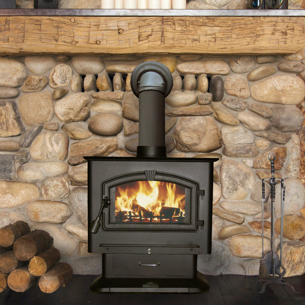 US Stove 3,000 sq. ft. Direct Vent Wood Stove Wayfair